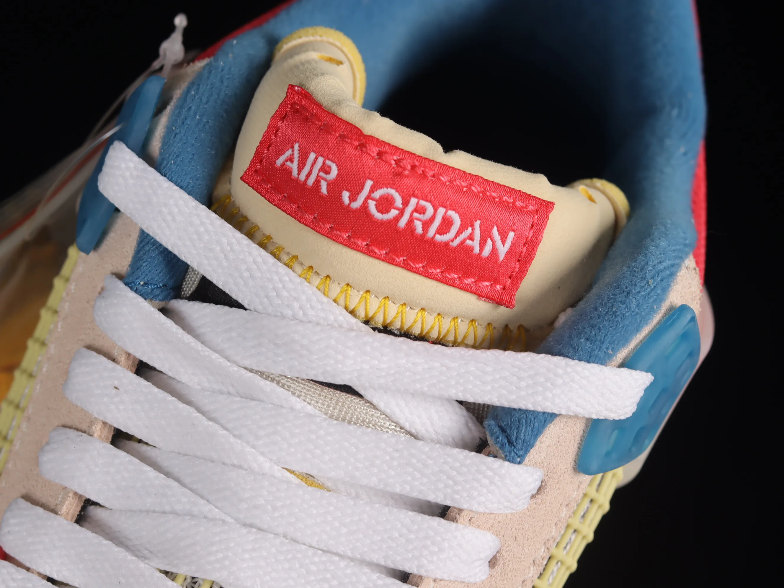 All categories Air Jordan Jordan series basketball shoes Air Jordan 4 OG version Union La x Air Jordan 4 Retro AJ4 Joe 4 Union Pink Blue Knights DC9533-800